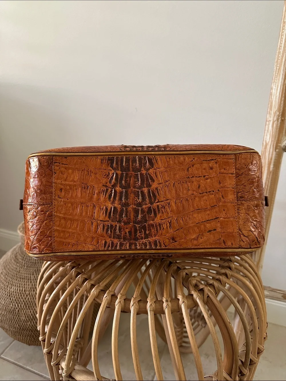 Vintage TARDINI ALLIGATOR PURSE